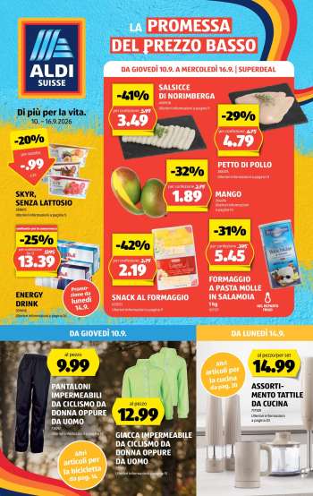 Catalogue Aldi - 10.9.2026 - 16.9.2026.