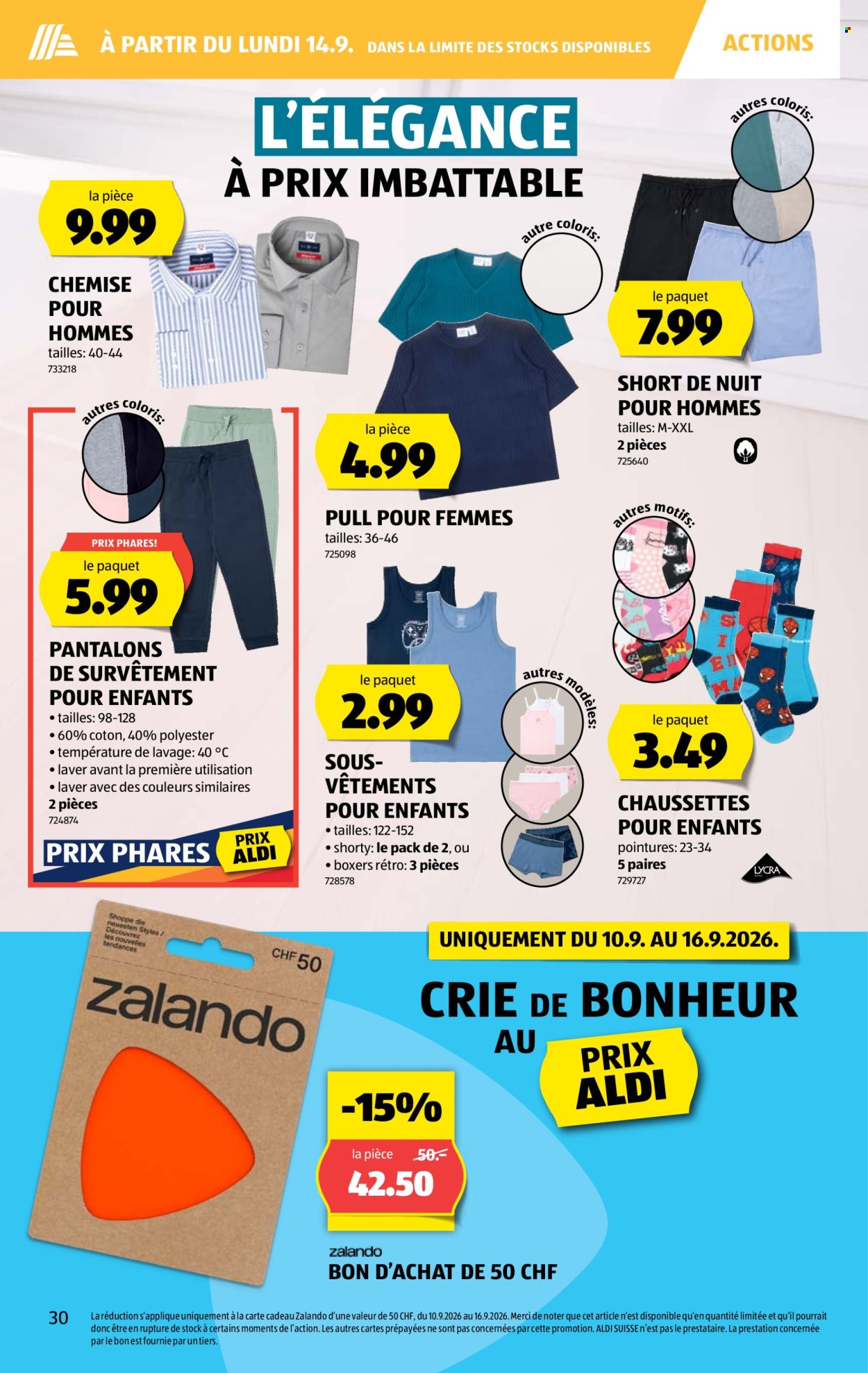 Volantino Aldi - 10.9.2026 - 16.9.2026. Pagina 29