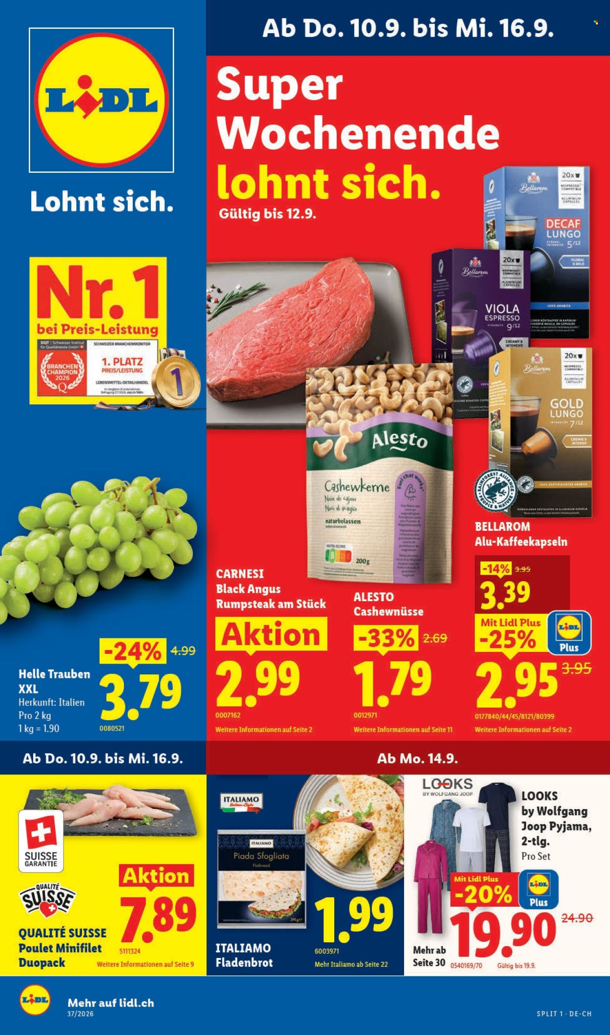 Catalogue Lidl - 10.9.2026 - 16.9.2026. Page 1