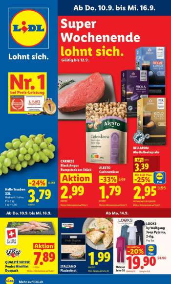 Prospekte Lidl - 10.9.2026 - 16.9.2026.