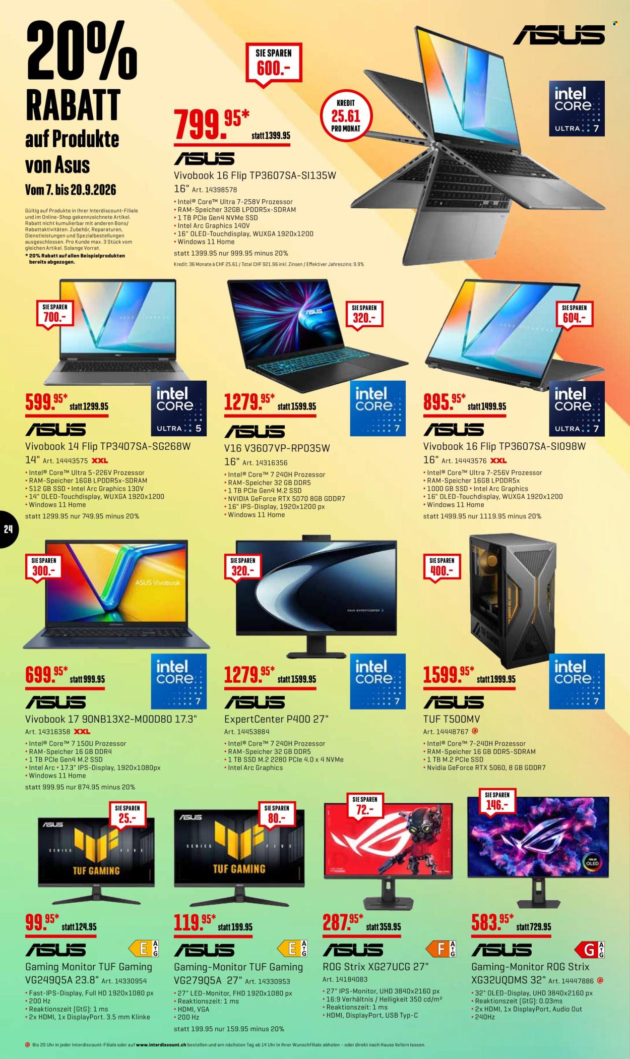 Volantino Interdiscount - 7.9.2026 - 20.9.2026. Pagina 24
