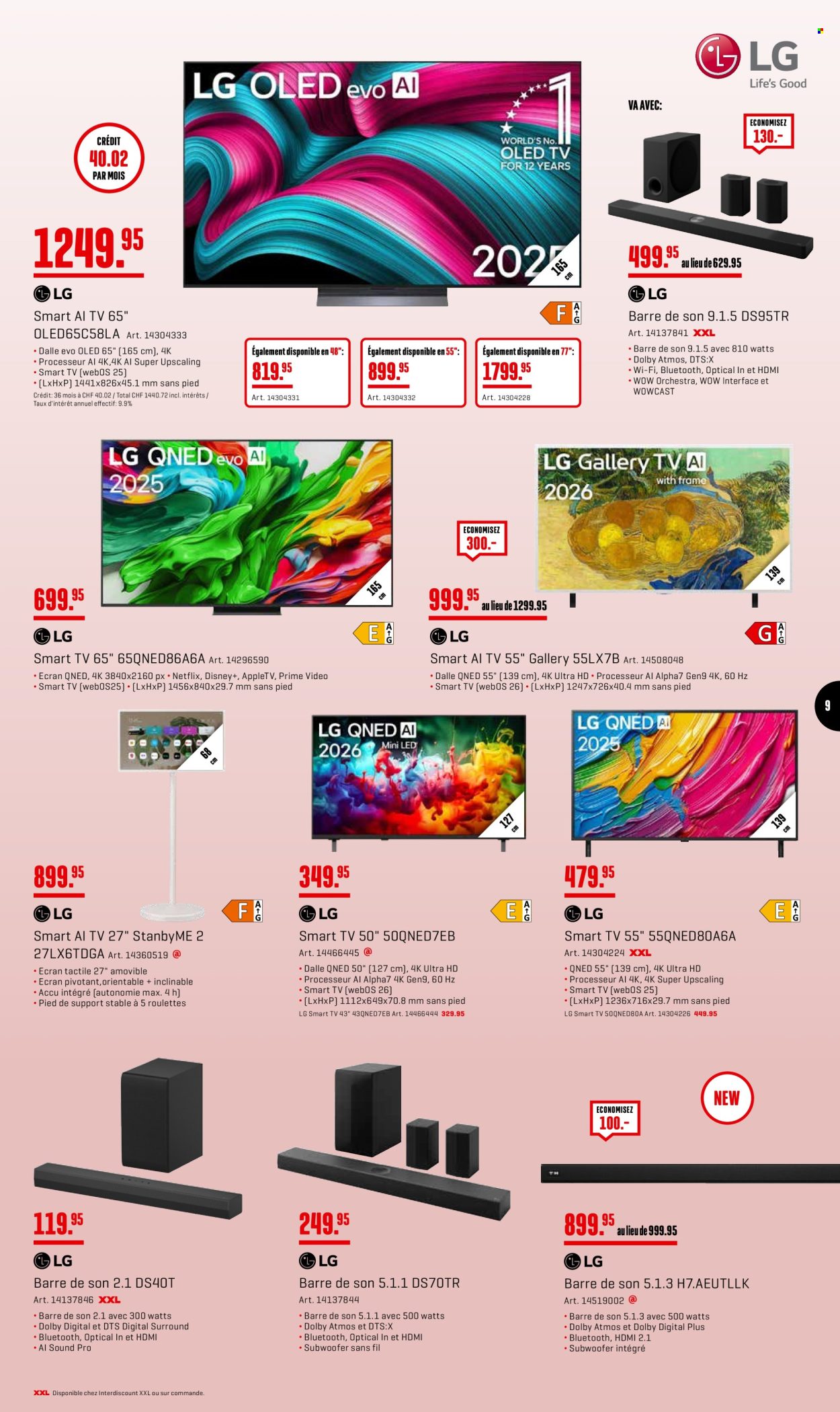 Volantino Interdiscount - 7.9.2026 - 20.9.2026. Pagina 9