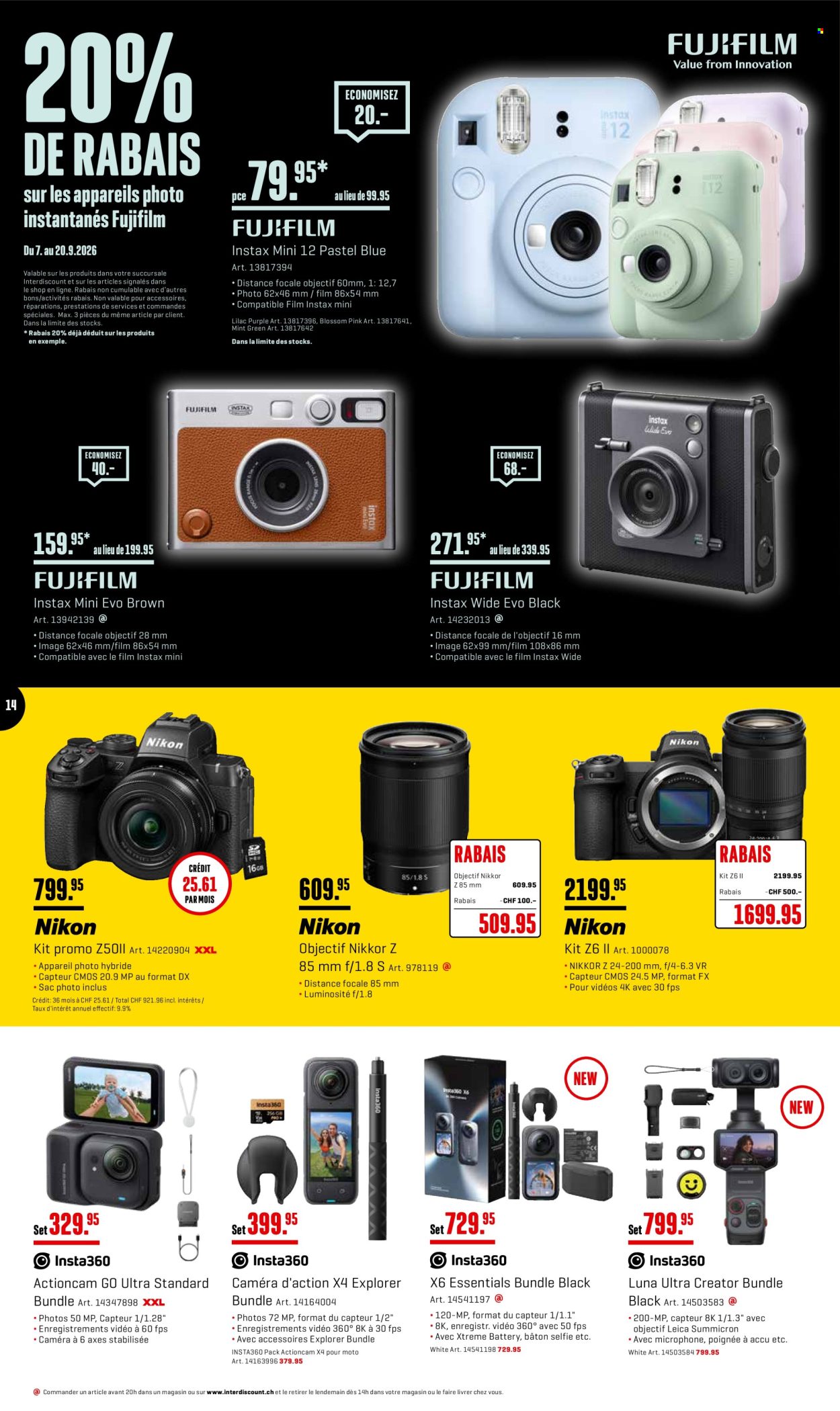 Volantino Interdiscount - 7.9.2026 - 20.9.2026. Pagina 14