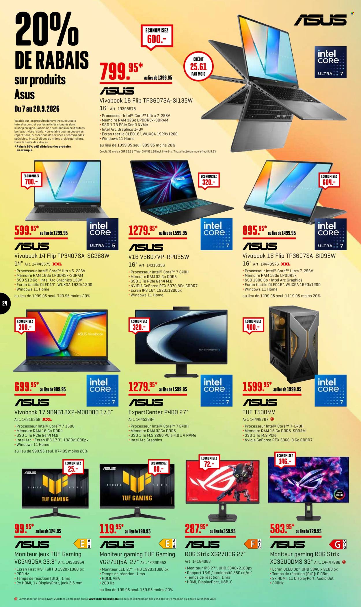 Volantino Interdiscount - 7.9.2026 - 20.9.2026. Pagina 24
