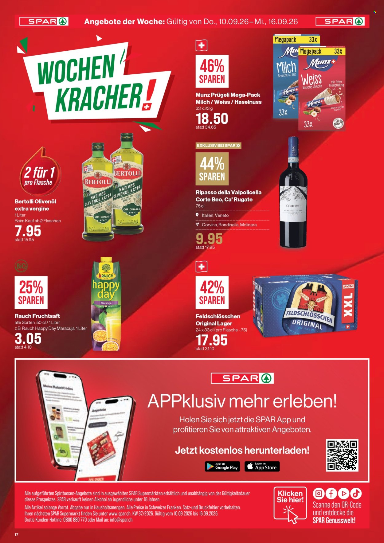 Volantino SPAR - 10.9.2026 - 16.9.2026. Pagina 17