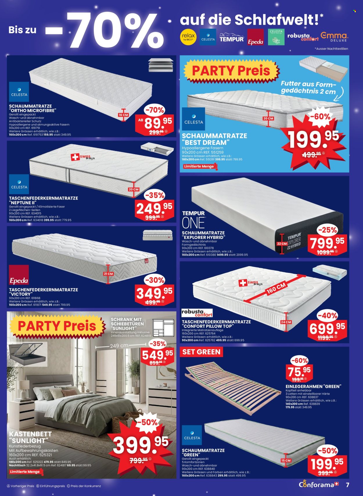 Prospekt Conforama - 9.9.2026 - 22.9.2026. Seite 7