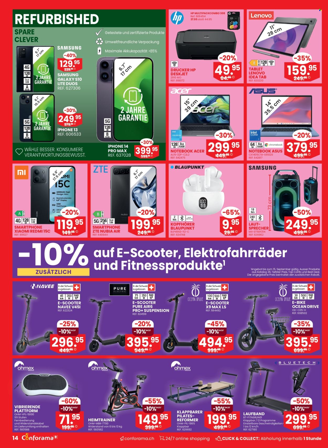 Prospekt Conforama - 9.9.2026 - 22.9.2026. Seite 14