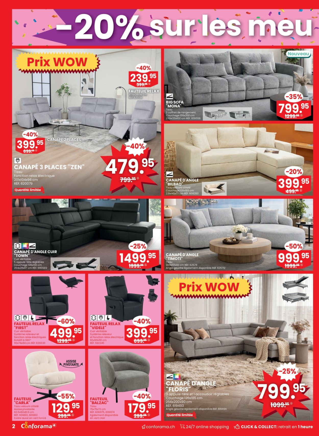 Volantino Conforama - 9.9.2026 - 22.9.2026. Pagina 2
