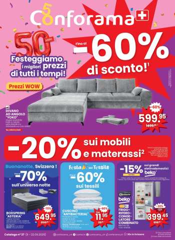 Catalogue Conforama - 9.9.2026 - 22.9.2026.