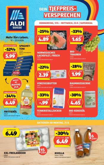 Prospekte Aldi - 17.9.2026 - 23.9.2026.