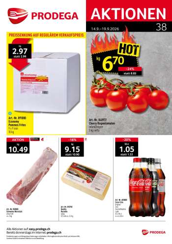 Prospekte Prodega - 14.9.2026 - 19.9.2026.