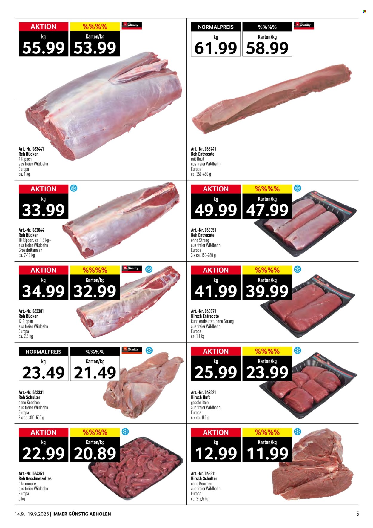 Volantino Prodega - 14.9.2026 - 19.9.2026. Pagina 5