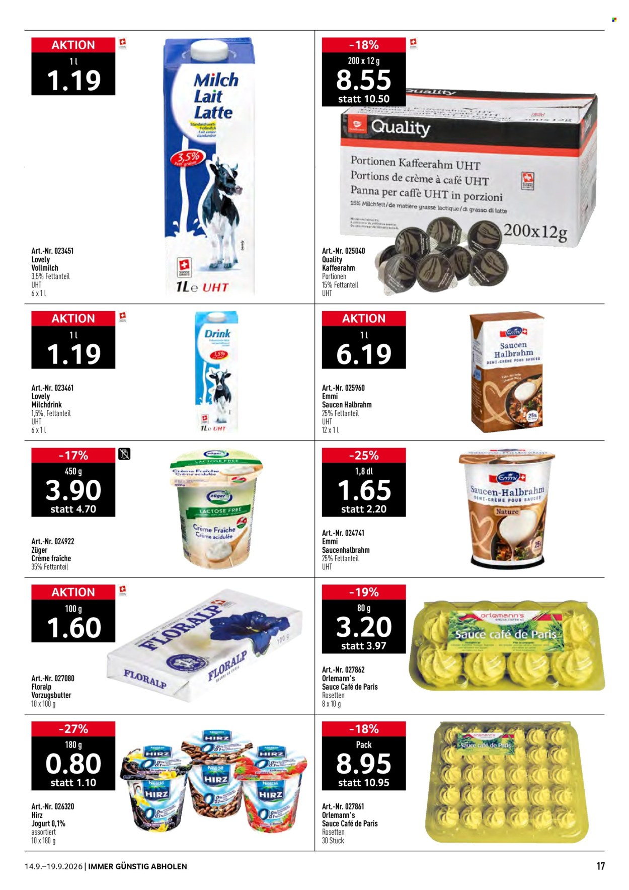 Volantino Prodega - 14.9.2026 - 19.9.2026. Pagina 17