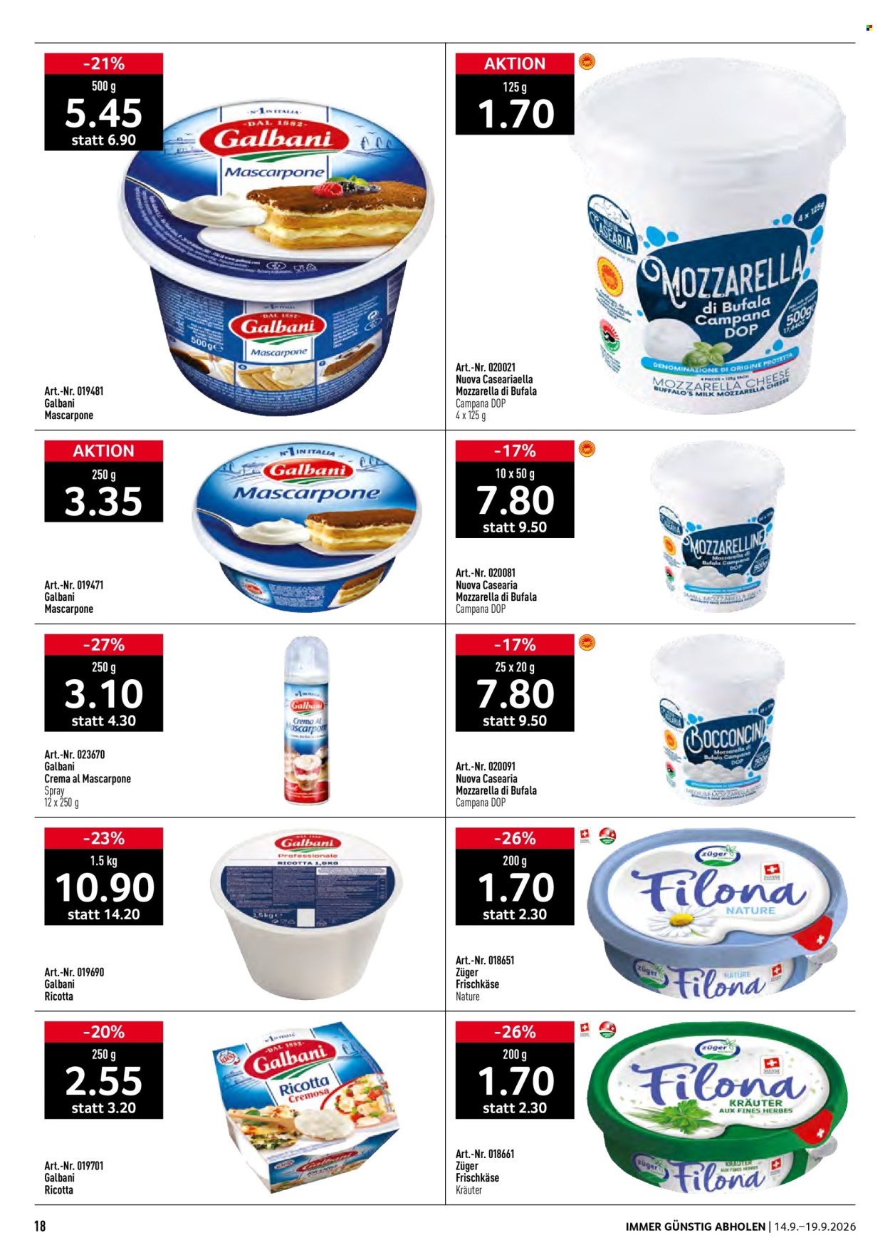 Volantino Prodega - 14.9.2026 - 19.9.2026. Pagina 18
