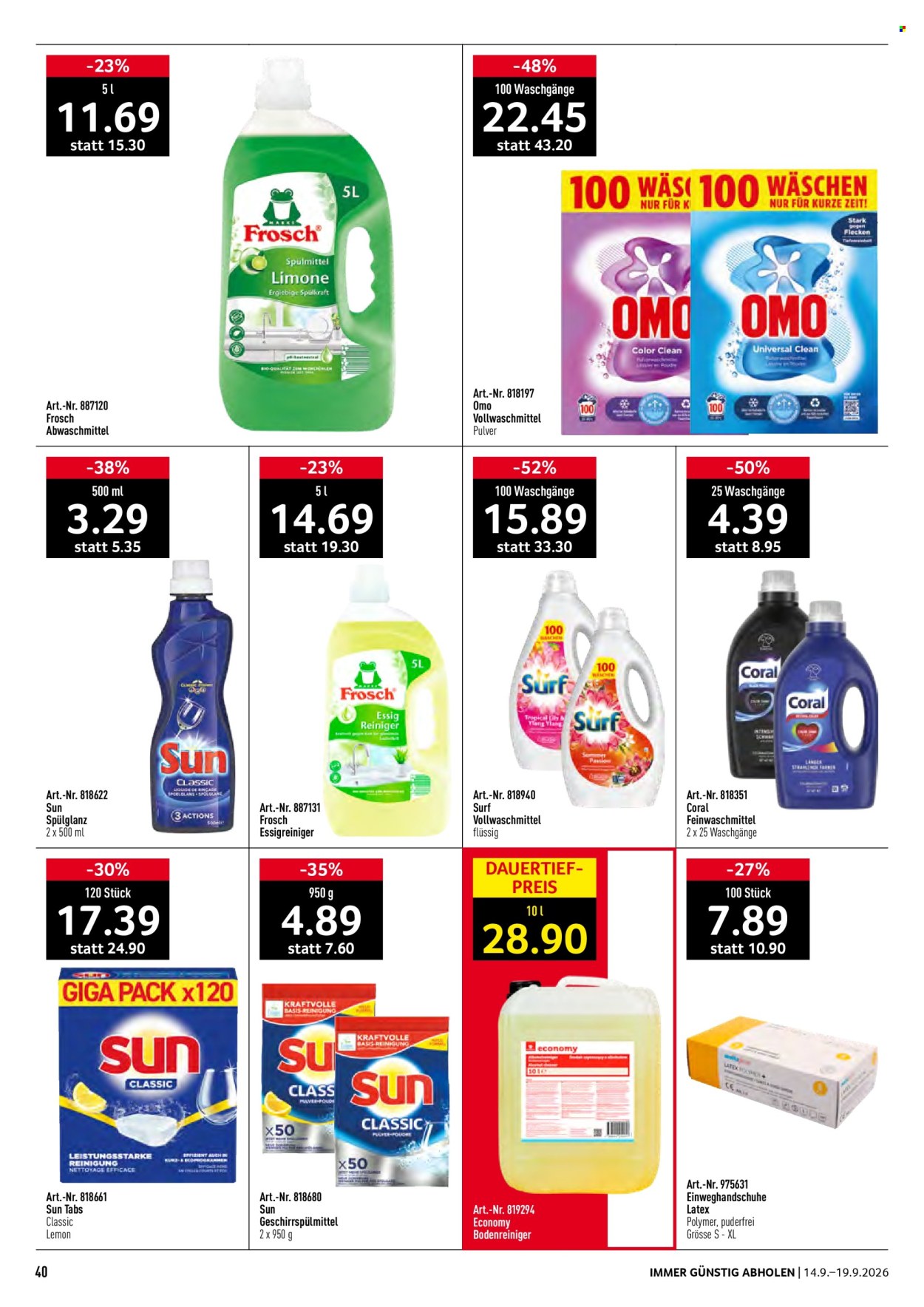 Volantino Prodega - 14.9.2026 - 19.9.2026. Pagina 40