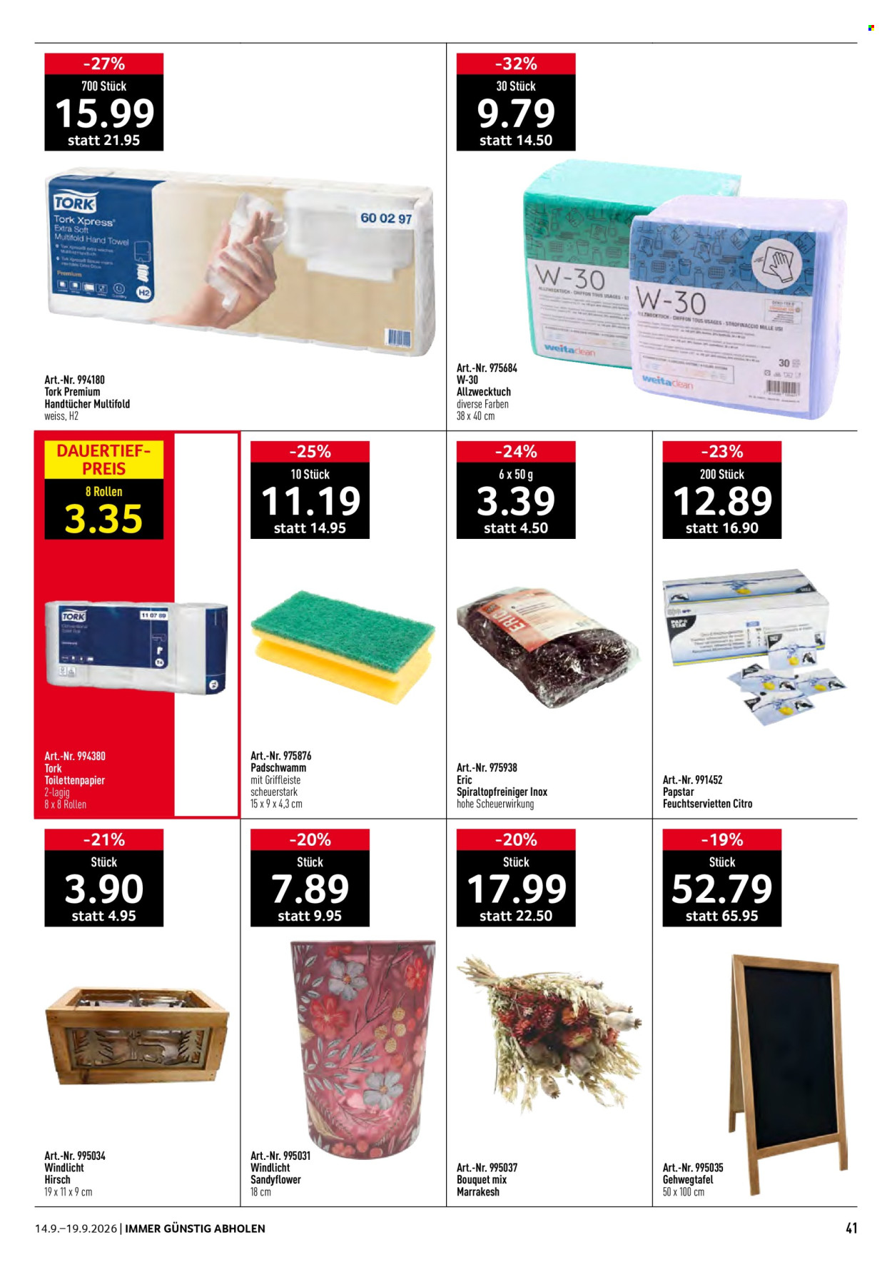 Volantino Prodega - 14.9.2026 - 19.9.2026. Pagina 41