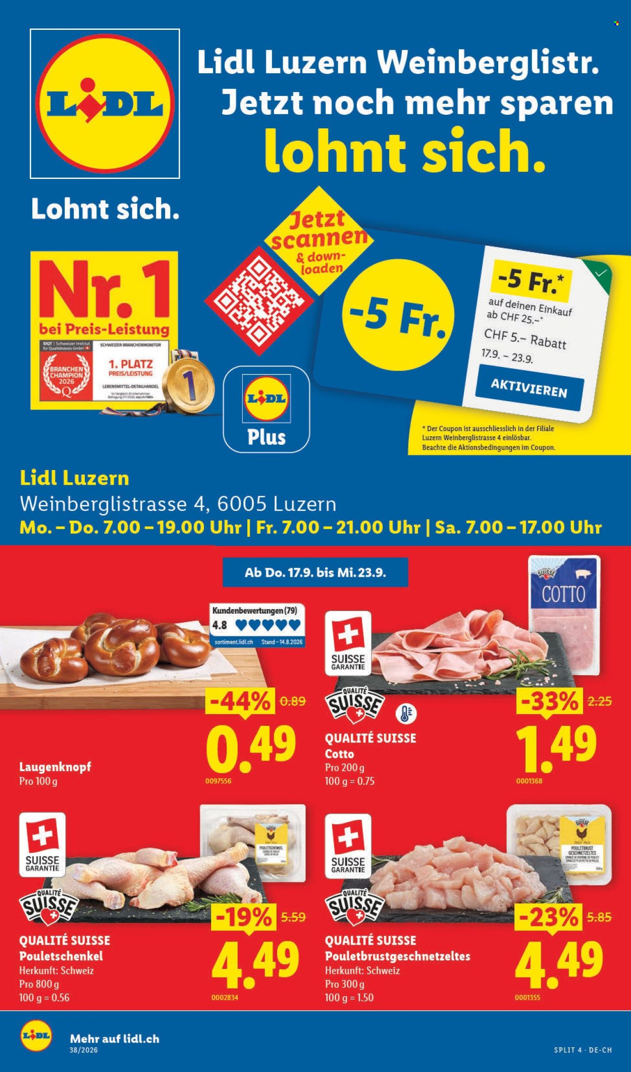 Volantino Lidl - 17.9.2026 - 23.9.2026. Pagina 1