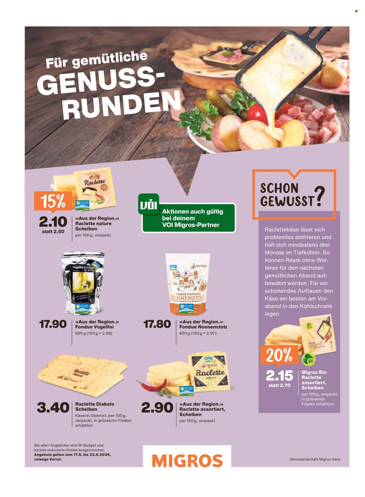 Volantino Migros - 16.9.2026 - 23.9.2026. Pagina 44