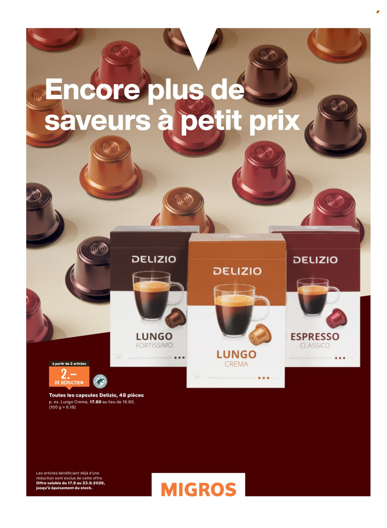Prospekt Migros - 16.9.2026 - 23.9.2026. Seite 6