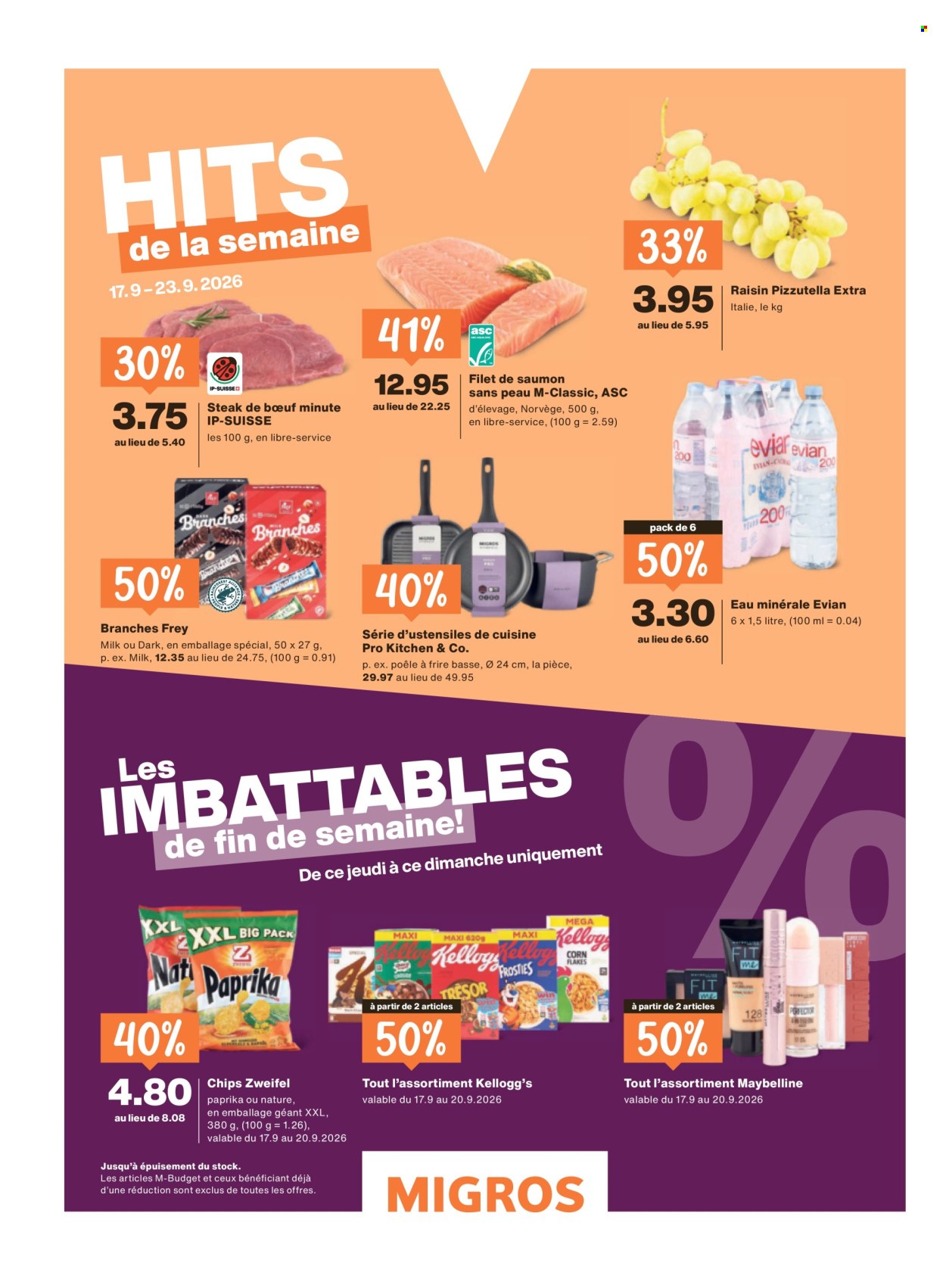 Prospekt Migros - 16.9.2026 - 23.9.2026. Seite 64