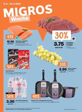 Volantino Migros - 17.9.2026 - 23.9.2026.