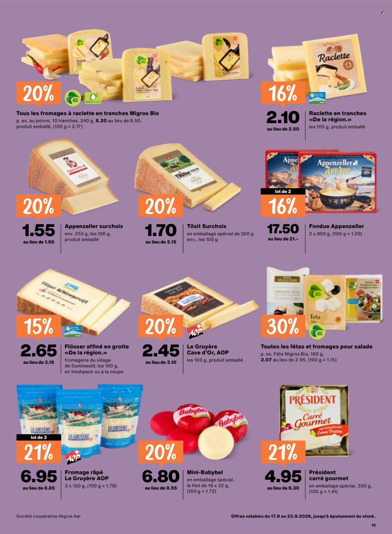 Volantino Migros - 17.9.2026 - 23.9.2026. Pagina 11