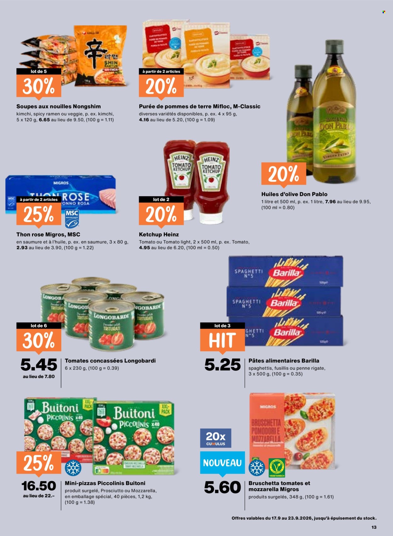 Volantino Migros - 17.9.2026 - 23.9.2026. Pagina 13
