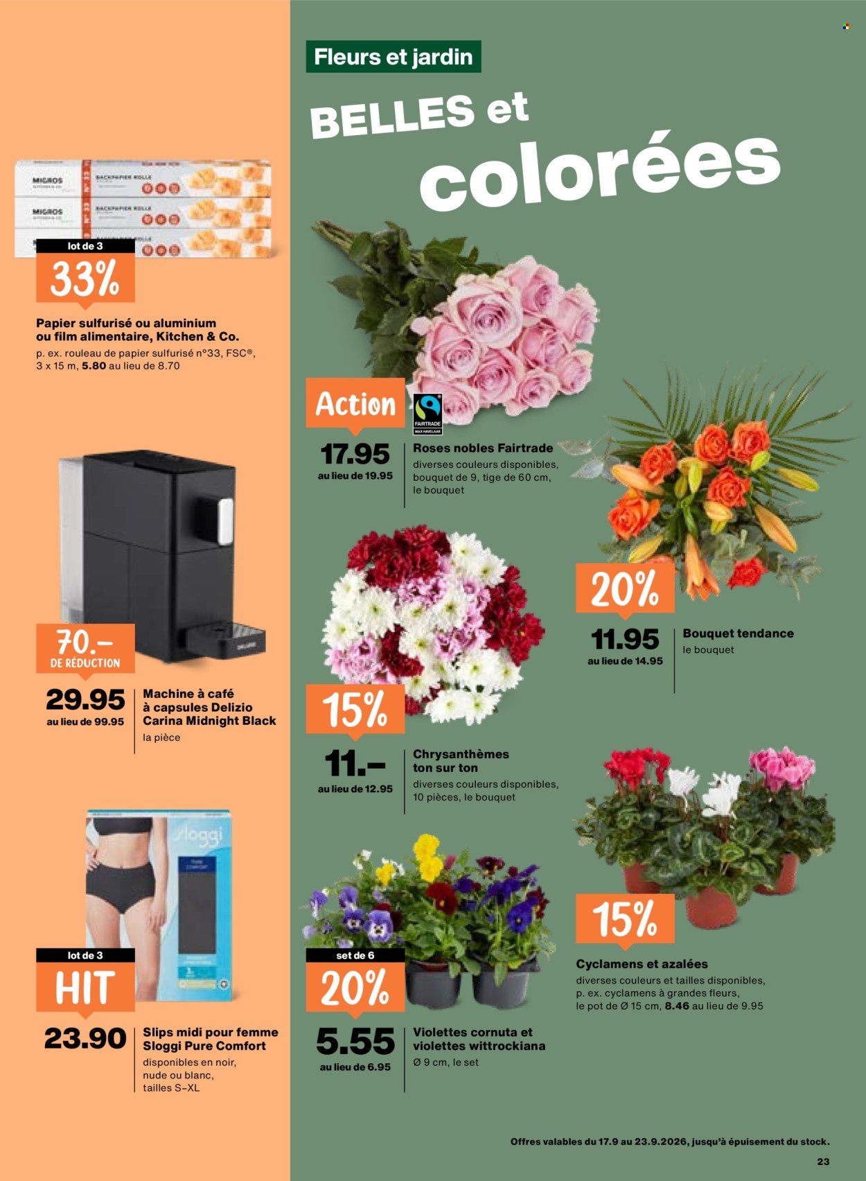Volantino Migros - 17.9.2026 - 23.9.2026. Pagina 23