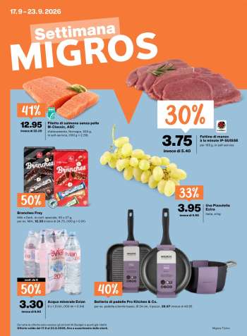 Catalogue Migros - 17.9.2026 - 23.9.2026.