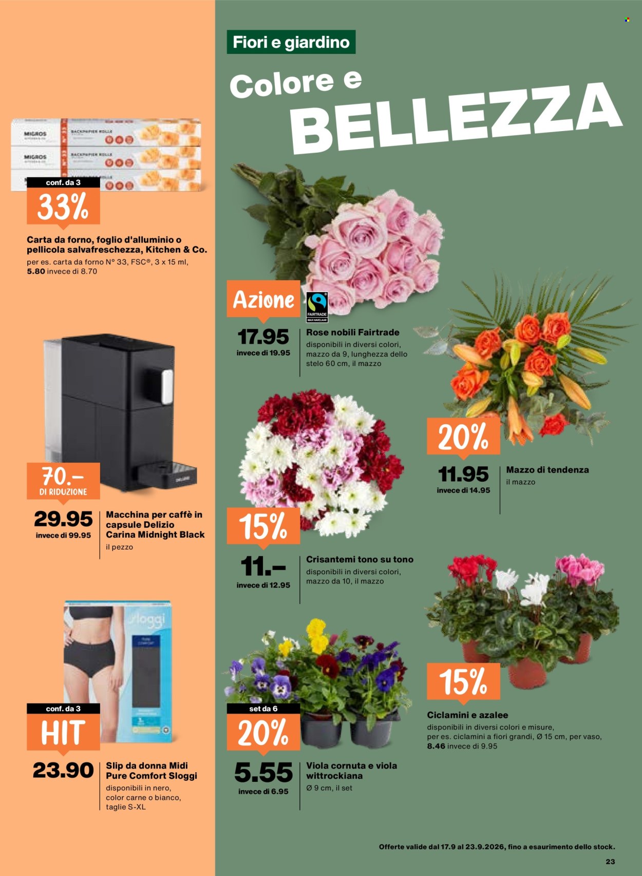 Volantino Migros - 17.9.2026 - 23.9.2026. Pagina 23