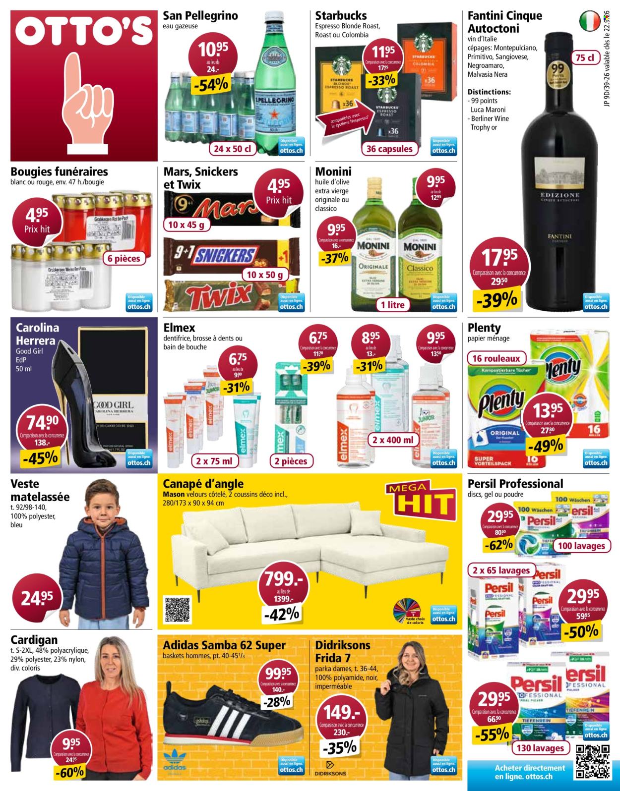 Volantino Otto's - 22.9.2026 - 28.9.2026. Pagina 1