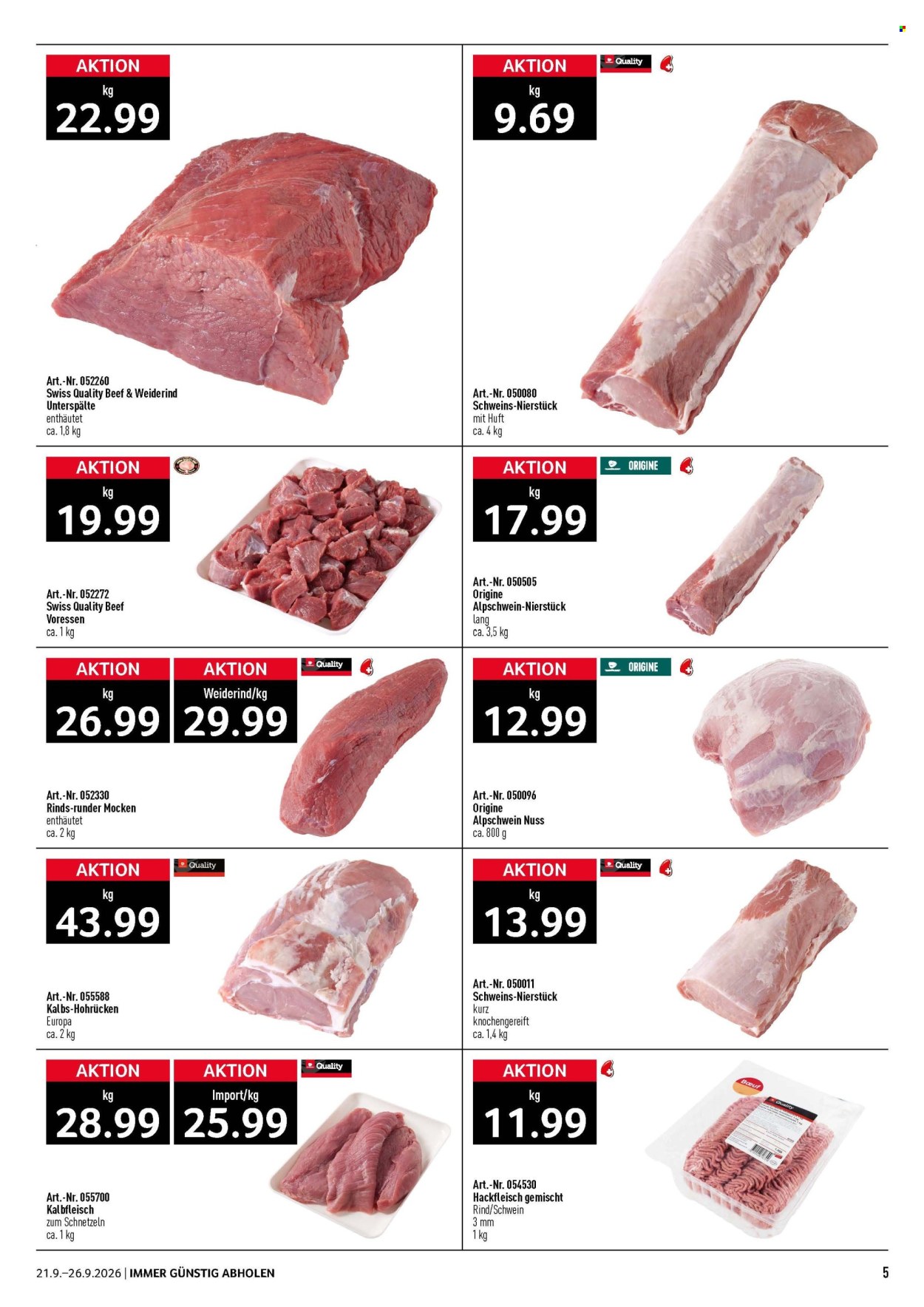 Volantino Prodega - 21.9.2026 - 26.9.2026. Pagina 5