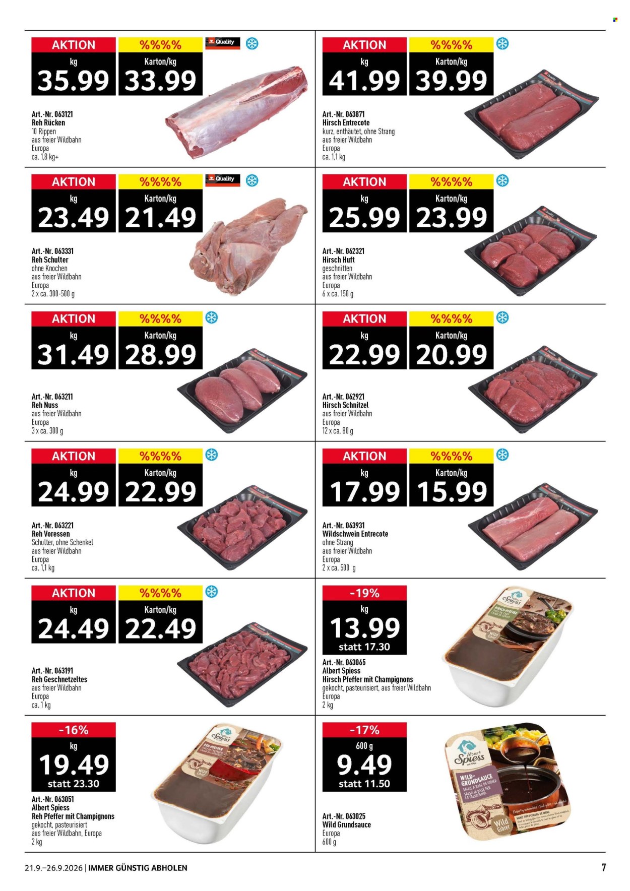Volantino Prodega - 21.9.2026 - 26.9.2026. Pagina 7