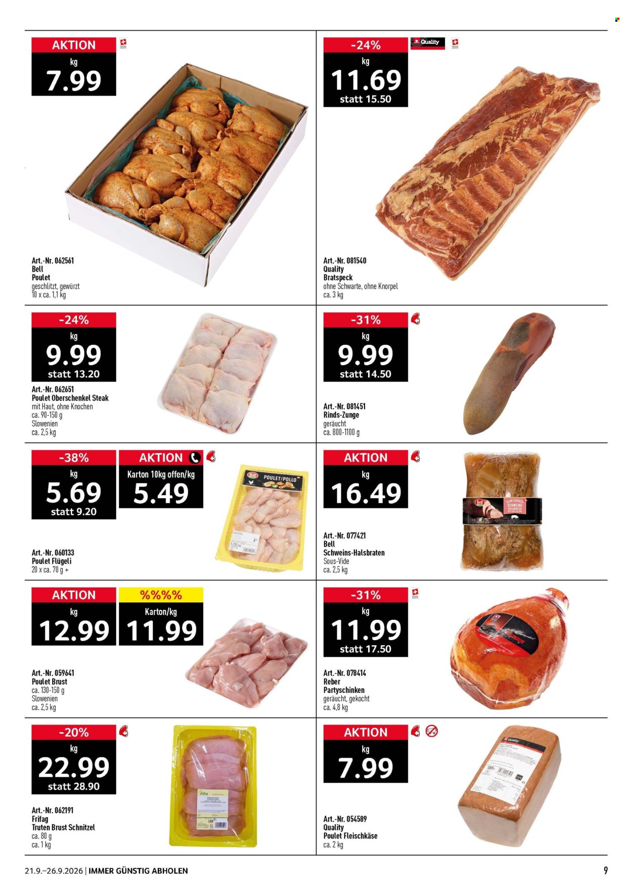 Volantino Prodega - 21.9.2026 - 26.9.2026. Pagina 9