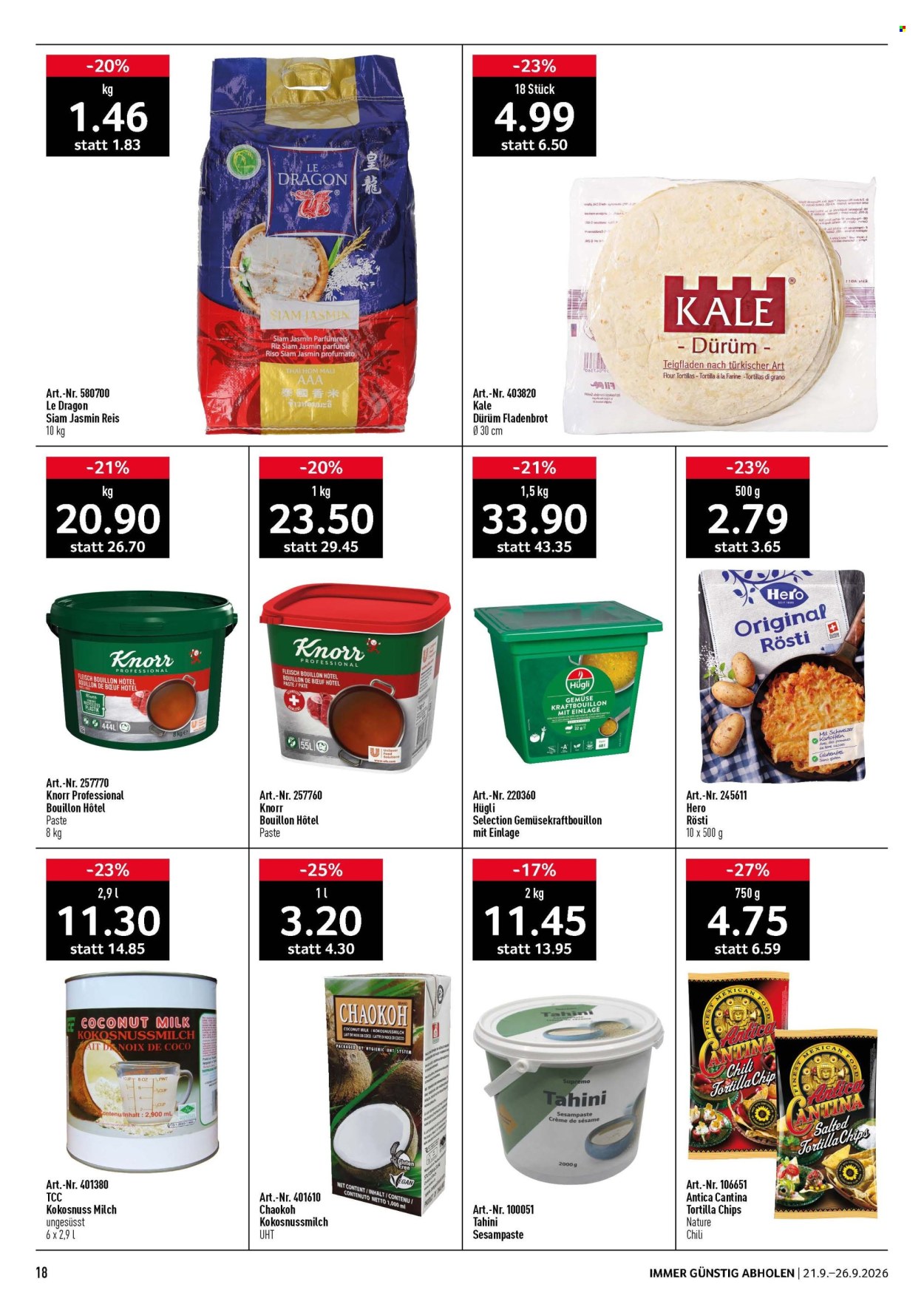 Volantino Prodega - 21.9.2026 - 26.9.2026. Pagina 18