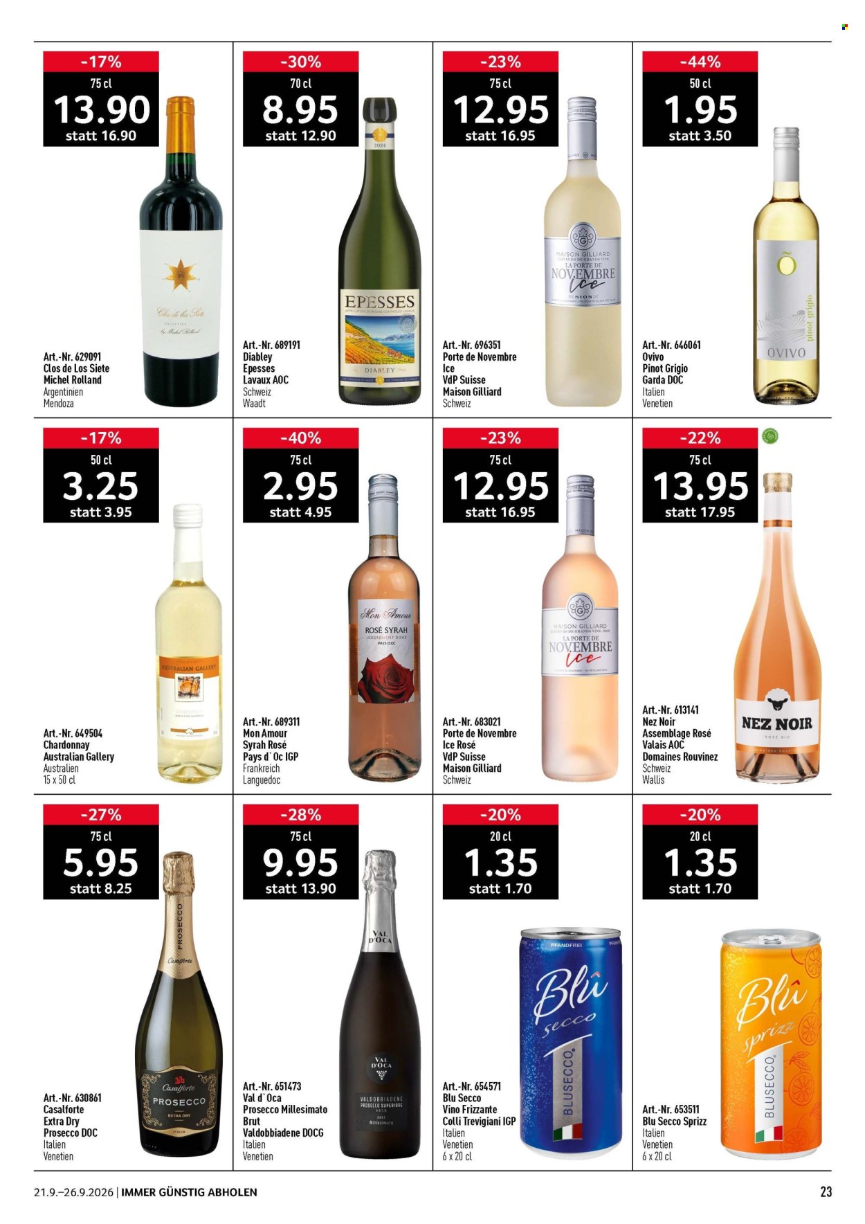 Volantino Prodega - 21.9.2026 - 26.9.2026. Pagina 23