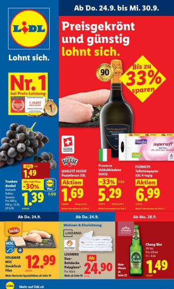 Volantino Lidl - 24.9.2026 - 30.9.2026.