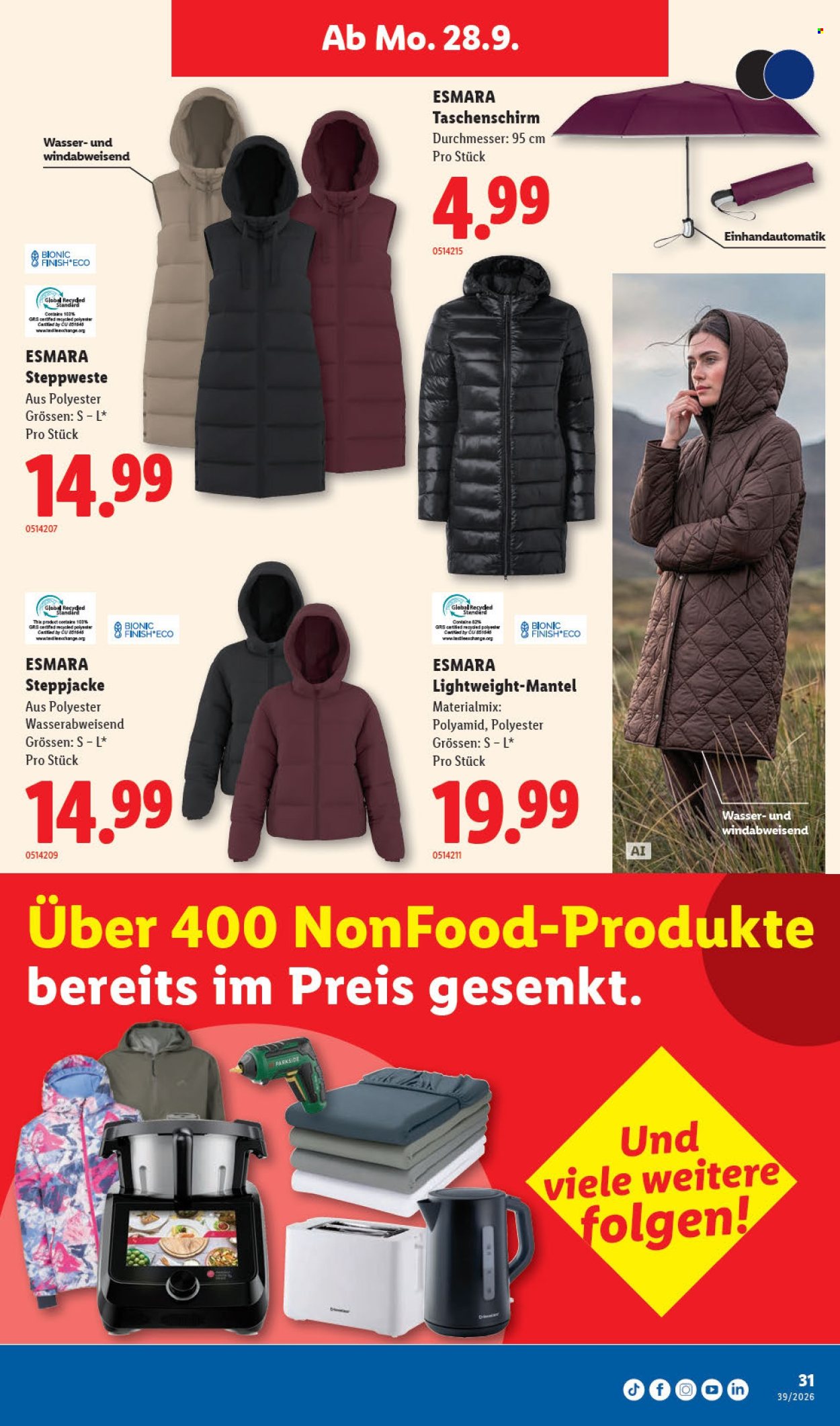 Volantino Lidl - 24.9.2026 - 30.9.2026. Pagina 31
