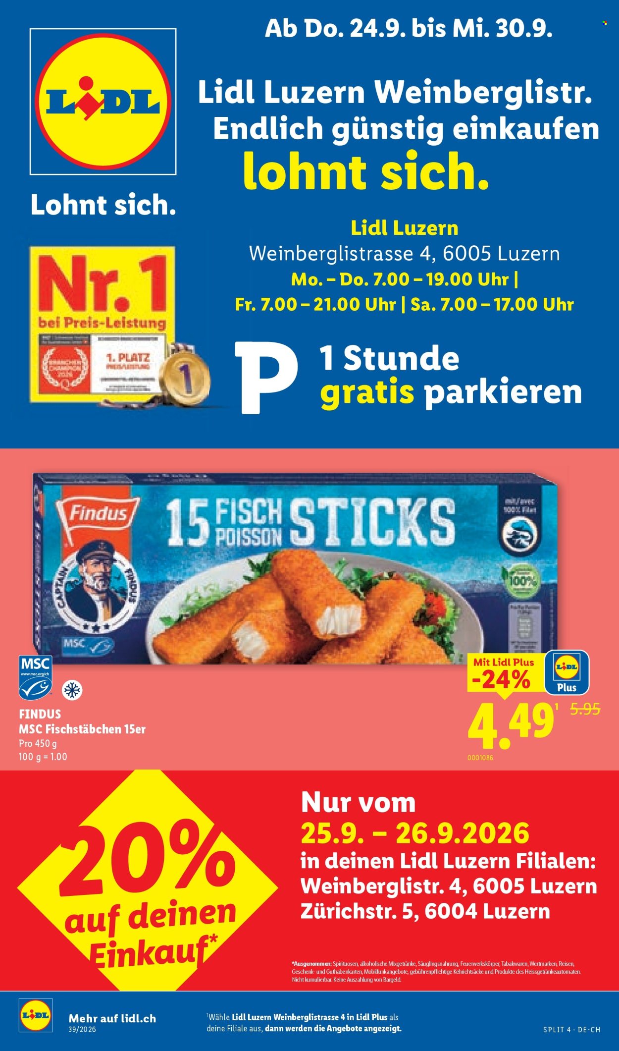 Volantino Lidl - 24.9.2026 - 30.9.2026. Pagina 1