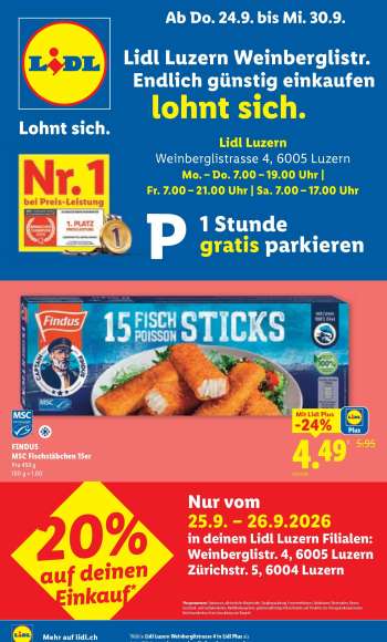 Volantino Lidl - 24.9.2026 - 30.9.2026.