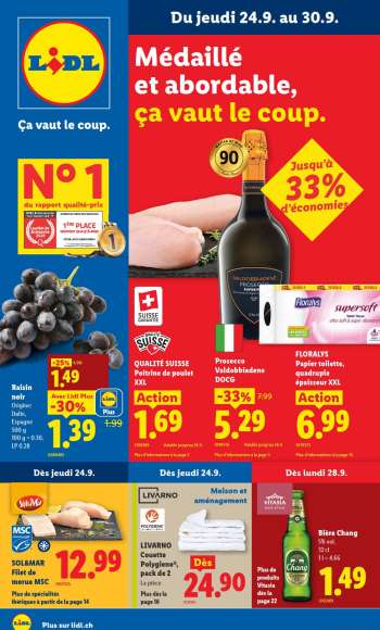 Catalogue Lidl - 24.9.2026 - 30.9.2026.
