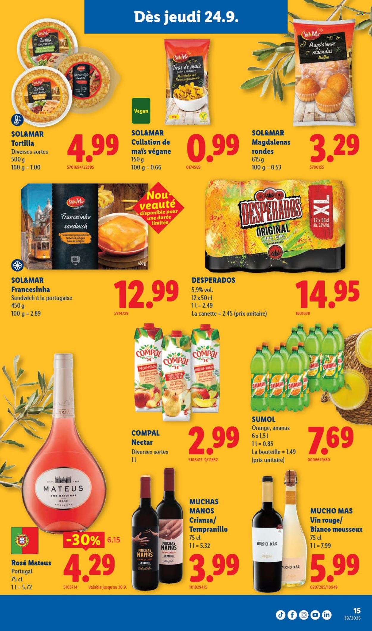 Volantino Lidl - 24.9.2026 - 30.9.2026. Pagina 15
