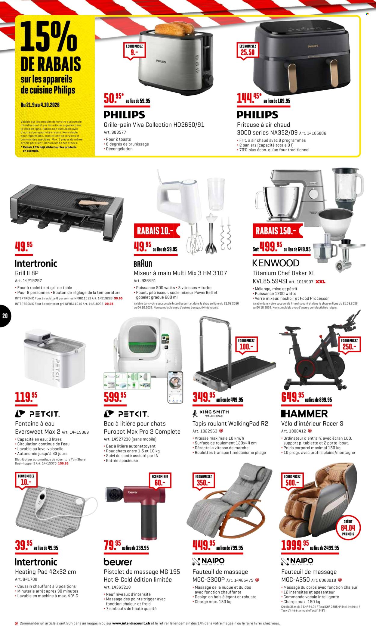 Catalogue Interdiscount - 21.9.2026 - 4.10.2026. Page 20