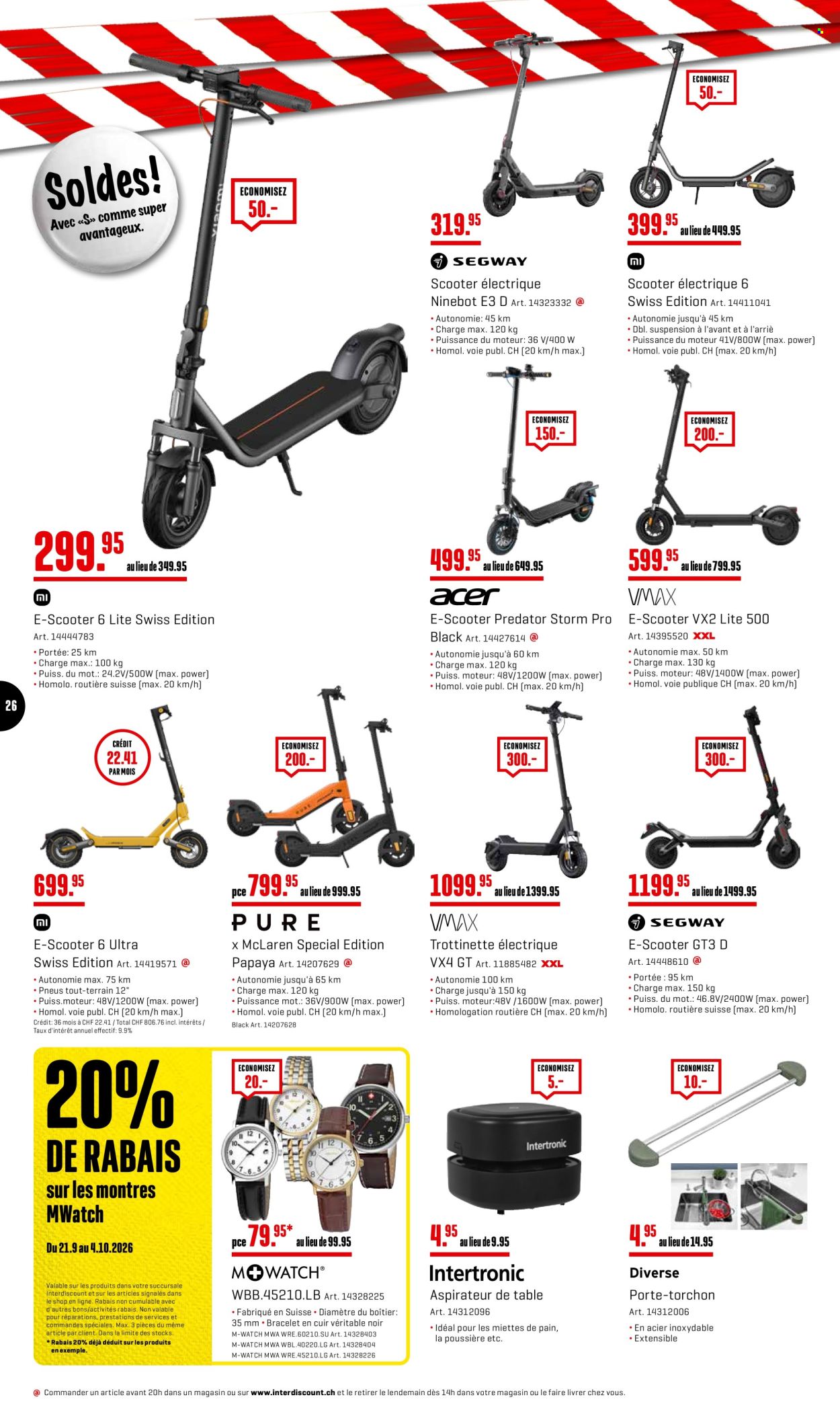 Catalogue Interdiscount - 21.9.2026 - 4.10.2026. Page 26