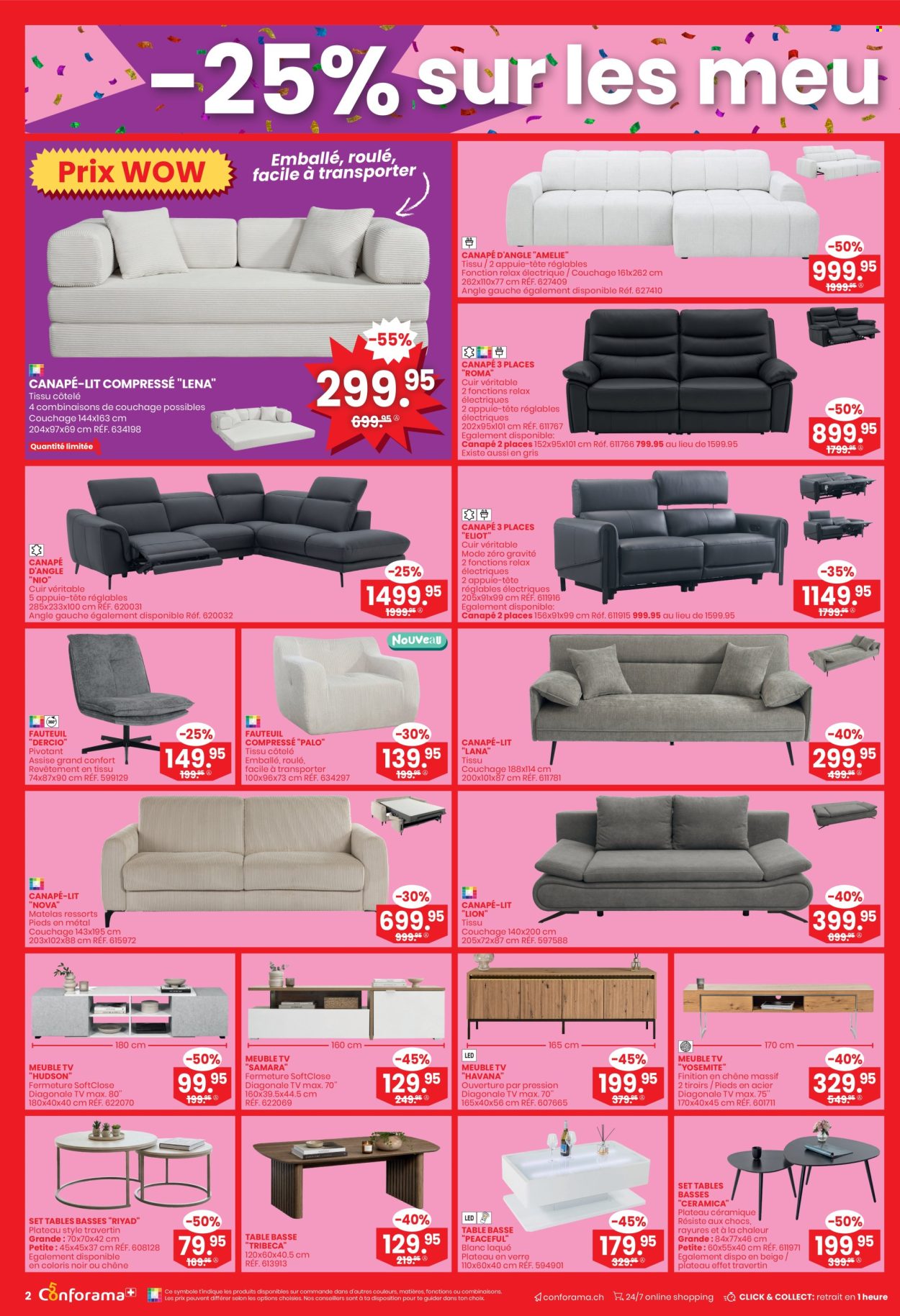 Volantino Conforama - 23.9.2026 - 6.10.2026. Pagina 2