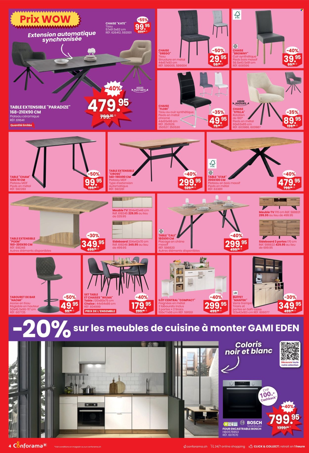 Volantino Conforama - 23.9.2026 - 6.10.2026. Pagina 4