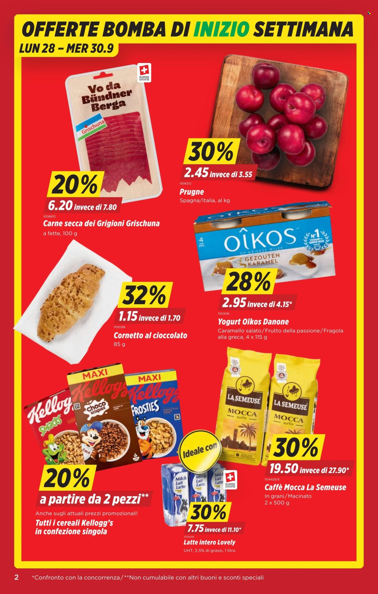 Volantino Denner - 24.9.2026 - 30.9.2026. Pagina 2