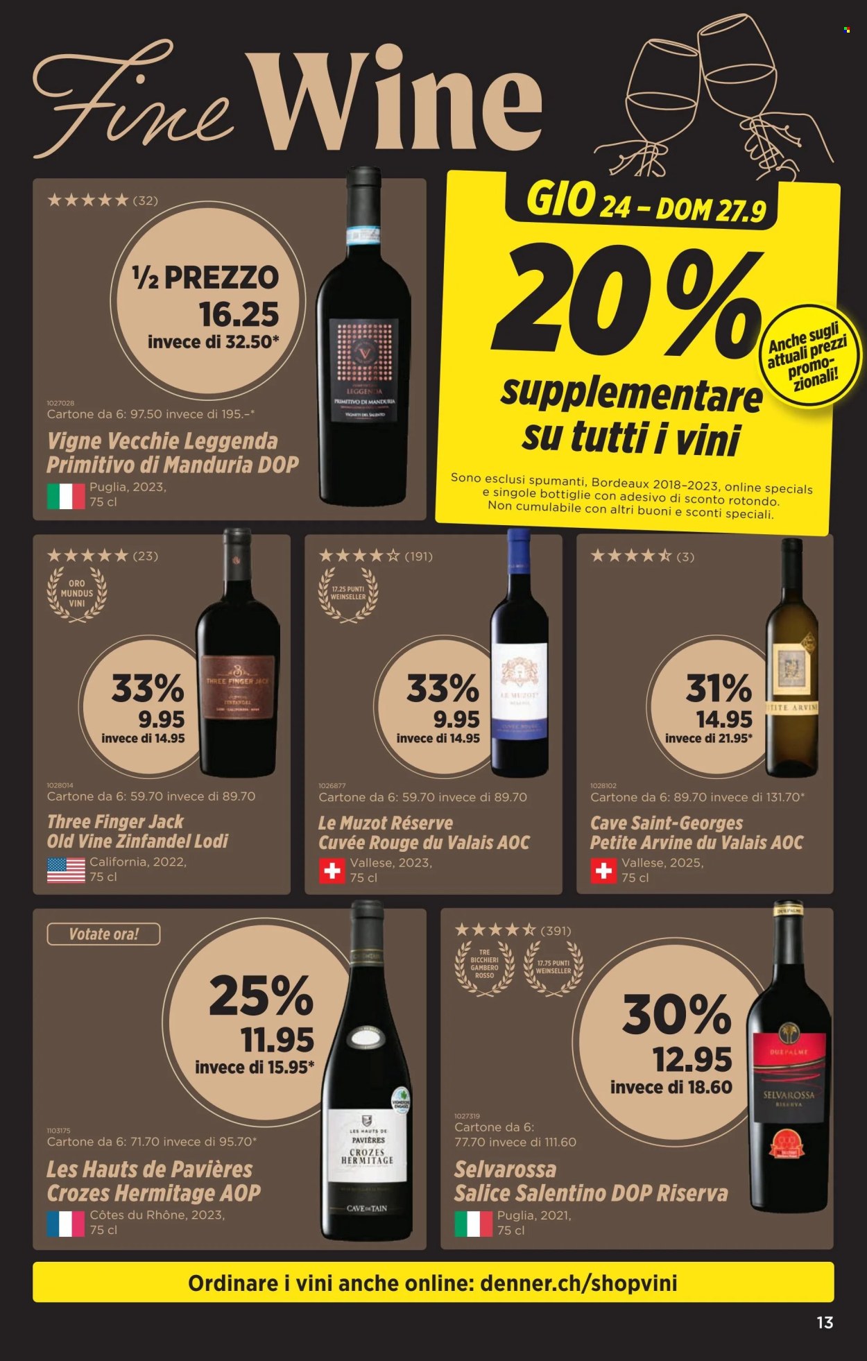 Volantino Denner - 24.9.2026 - 30.9.2026. Pagina 13