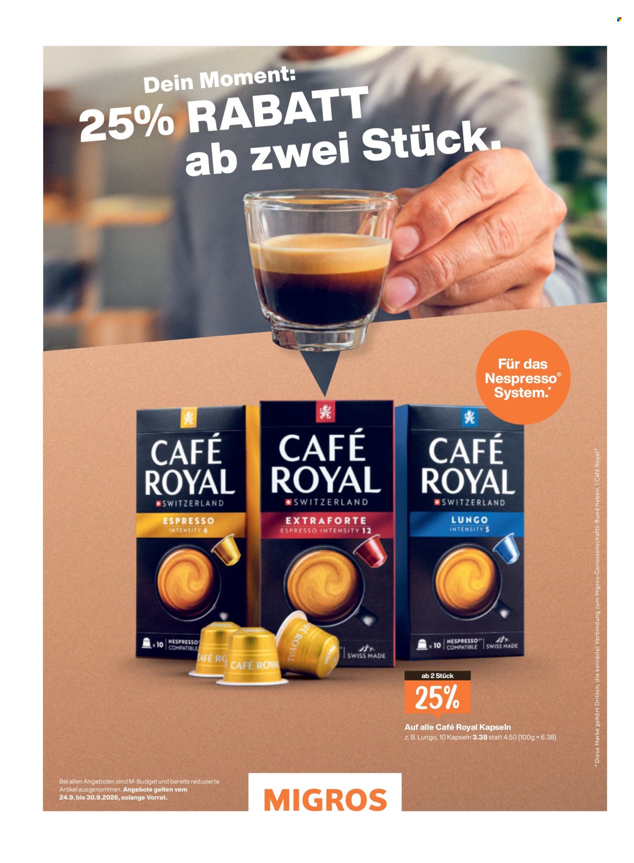 Prospekt Migros - 23.9.2026 - 30.9.2026. Seite 8