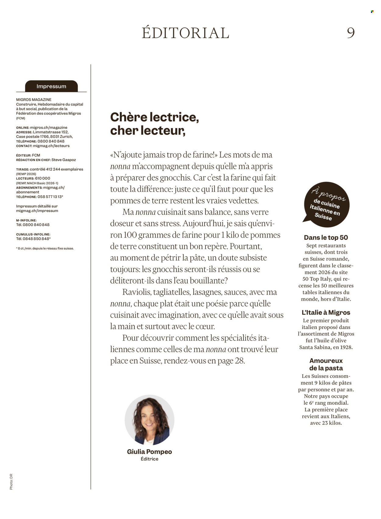 Volantino Migros - 23.9.2026 - 30.9.2026. Pagina 9